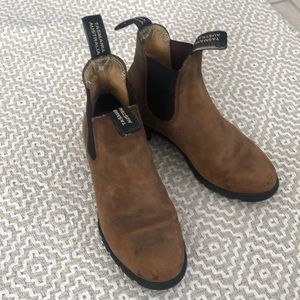 Blundstone Heeled Boots Antique Brown Size US 6.5